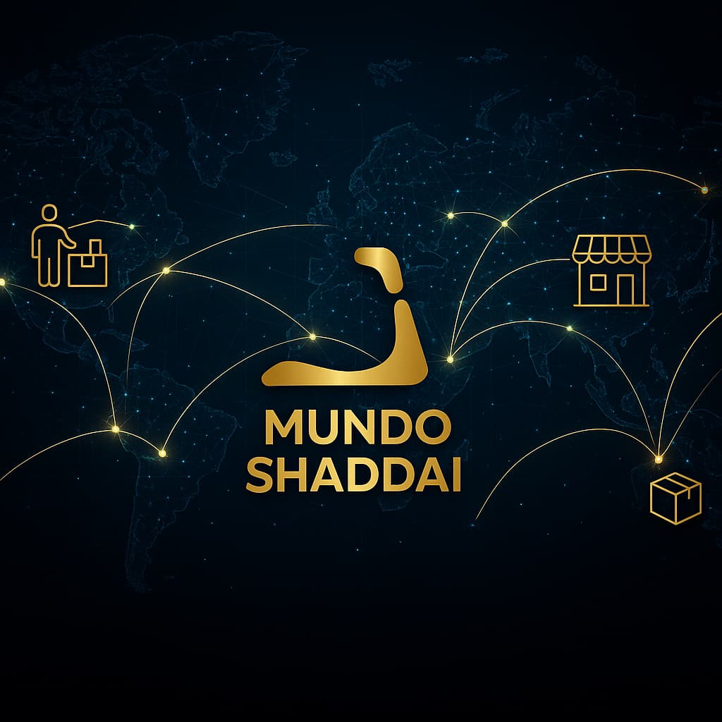 MAPA MUNDIAL CON LOGO MUNDO-SHADDAI S.L Mapa mundial con el logo de Mundo Shaddai mostrando red internacional de tiendas, distribuidores y clientes de productos para fiestas y eventos